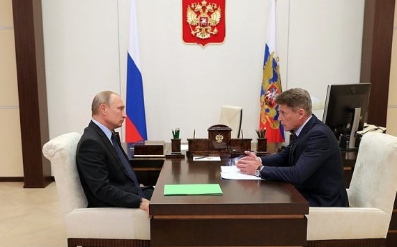 Путин и Кожемяко обсудили развитие Приморья